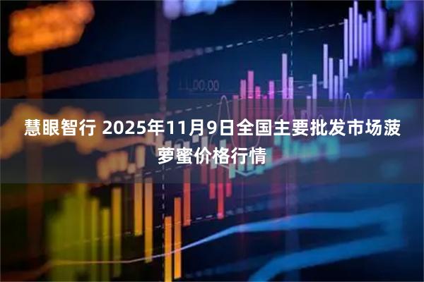 慧眼智行 2025年11月9日全国主要批发市场菠萝蜜价格行情
